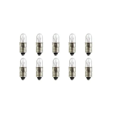 T 1/2 E5/8 E5.5 Miniature Spiral Incandescent Bulb 12V80mA DIY Model Lighting Bulb