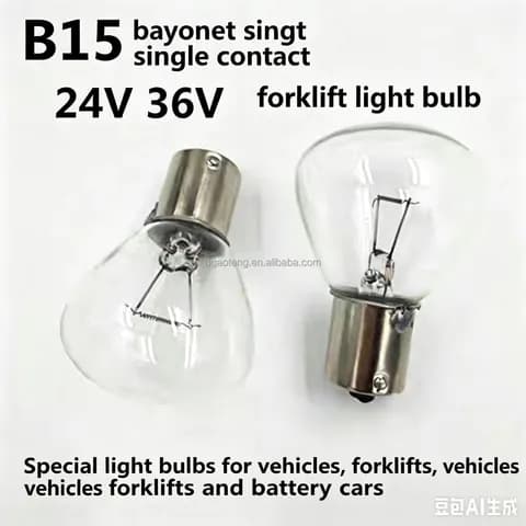 12V35W 48V 40W Incandescent Bulb RP35 Electric Forklift Headlight Electric Vehicle Bulb Forklift Bulb 24V35W 26V40W