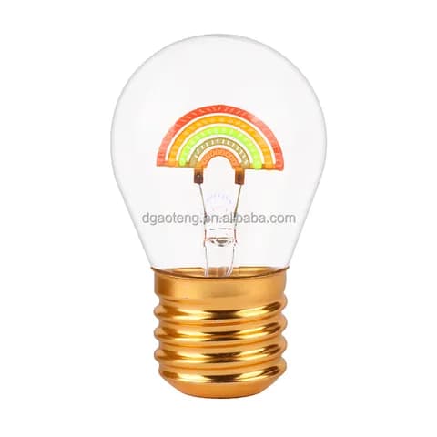 Ambient Bulb Heart Love Light Battery Lights USB DC 0 2W E27 E40 E39 A60 Table Lamp Cordless Night
