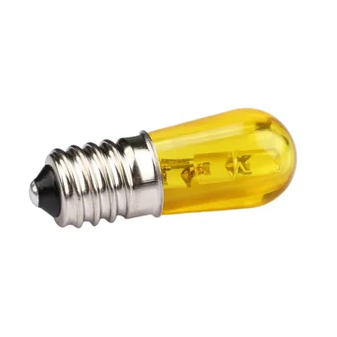 B19 E14 DC24V LED Papaya Church Color Decorative Bulb