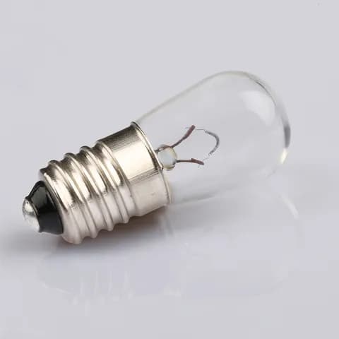BA19 E14 Night Light Decorative Bulb 60V8W Tubular Incandescent Bulb