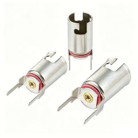 BA9S Bayonet Lamp Holder Circuit Electrical Bracket, BA9S Bulb Bracket