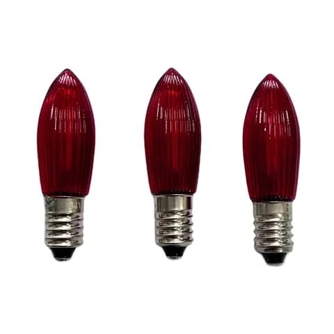 E10 C6 Bridge Type Bulb Colorful Top Candle Bulb E10 Bridge Type Bulb 8-55V 0.2W LED Colored Candle Arch Replacement Bulbs