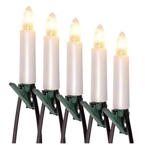 E10 C6 Riffelkerzen E10 0,2 W 23 V LED Filament Top Candle Replacement Bulb Light Bulbs for Fairy