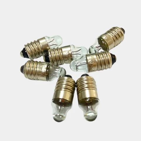 E10 Mini Flashlight Bulb 2.5V 0.3A Medical Lens Bulb