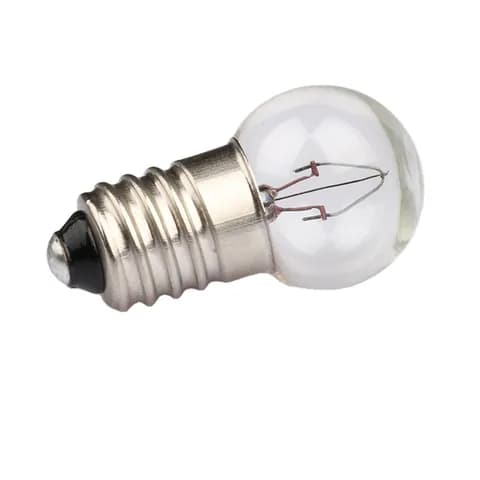 E10 Spiral Base Spherical G15 Indicator Light 6V5W signal Indicator Light