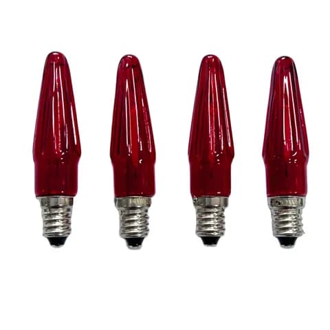 E10LED Filament Bridge Light 14V0.2W Christmas Tree Light String Replacement Lights Red, Green, Blue