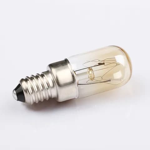 E12 Lamp Holder 16X45mm Tubular Incandescent Bulb 130V 10W Electrical Equipment Indicator Bulb