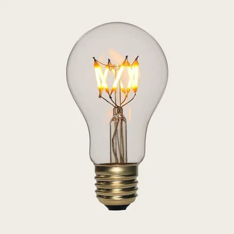 E26 A19 Dimmable Edison LED Bulb 6W=60W Daylight 120V Ceiling Fan Vanity Light