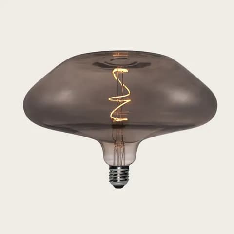 E27 Spiral Base LED Filament 4W Warm White Light Special Shape Edison Cafe Decoration Bulb