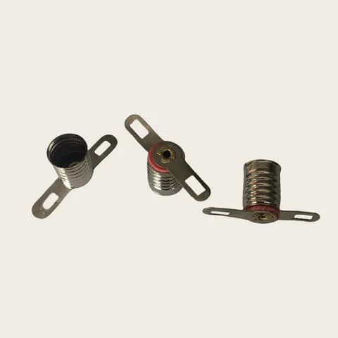 E5 Nickel-plated Copper Lamp Holder E5.5 Lamp Socket