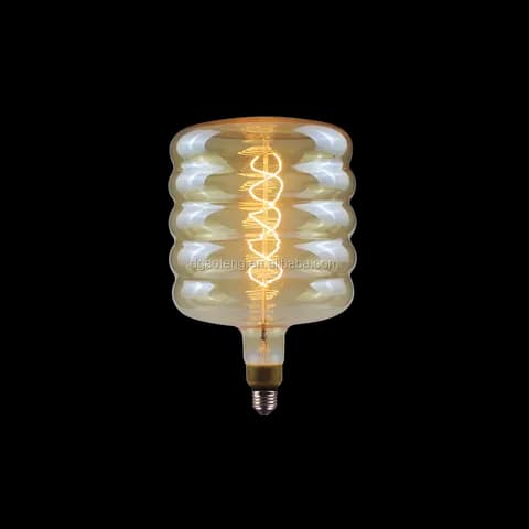 European Hot Selling Retro Decorative Big Size Special Shape Filament Bulb