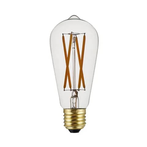 Factory Price Filament High Lumens Light Bulb,Wholesale Clear Amber Led ST64