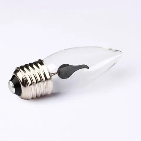 Flame Bulb C35 C26 E12 E14 E17 E26 E27