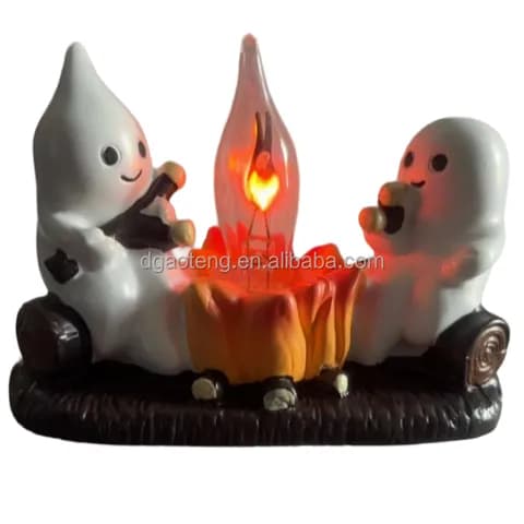 Halloween Spooky Bonfire Flickering Night Light Flame Lamp Wall Light Bulb Halloween Bonfire Night Light Spooky Flickering