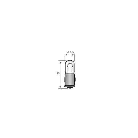 Halogen Bulb H3 12V 2W BA7s