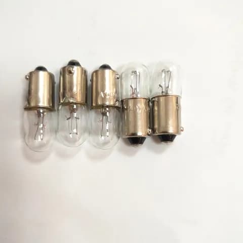 Hot Sale T10x28mm Miniature Bulb 6V, 6.5V, 12V, 24V, 30V Instrument E10 Indicator Bulb