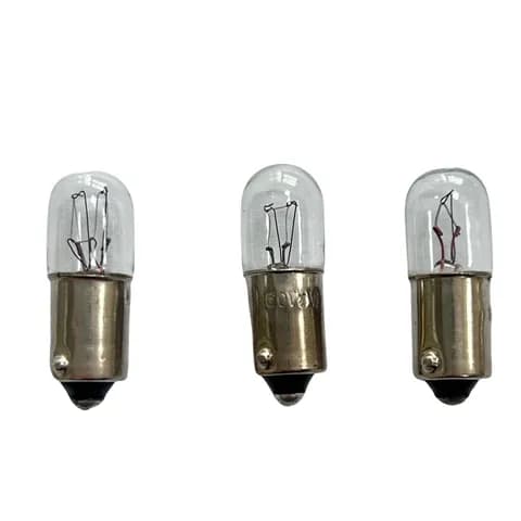Hot Selling T10X28mm BA9S Bayonet Base 6V0.15A clear Light Indicator Bulb 1.000hrs