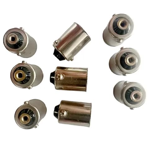 Lighting Accessories BAX9S Lamp Base Cap Copper Nickel Plated BAX9S Bulb Sockets Lamp Base BAX9S Light Bulb Cap