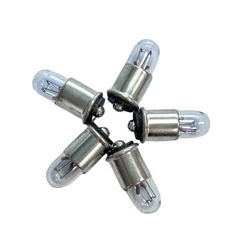 MF6 Midget Flange Base Miniature Indicator Bulb 28V 40mA 387/327 Aircraft Bulb Marine Signal Bulb