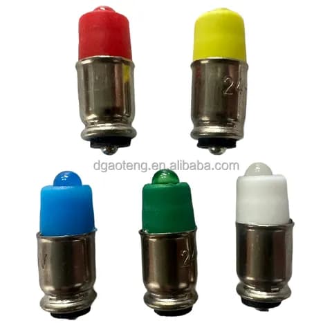 Miniature LED Bulbs MG6 LED Indicator Bulb 28V T1 3/4 LED Bulb LED Light S5.5 S18