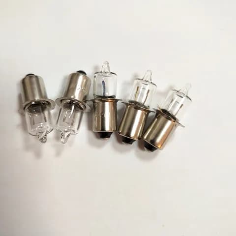 P13.5s Xenon Tool Indicator Bulb 6V2.4W Halogen Bulb