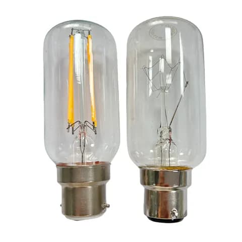 P28S B22 E27 Navigation Lamps 220V 240V 20W 40W 60W Tubular Signal Indicator Light Bulbs for Marine Navigation