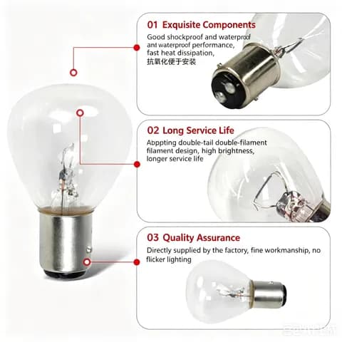 RP35 Bulb Electric Forklift Headlight 48V 40W Bulb Marine Bulb