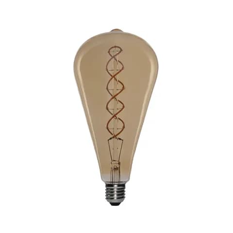 Soft Covered ST125 LED Bulb 220v Light Bulb 40W Filament Warm White Light Bulbs