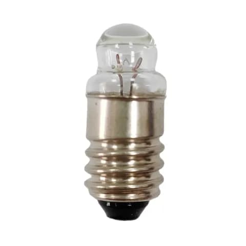 LED Spotlight Bulb E10 Base Medical Torch Pen Light Screw Penlight 2.2V0.25A Projection Light Bulb
