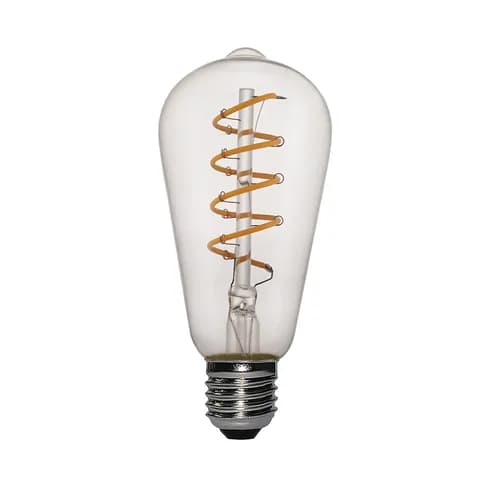 ST64 Supplied Edison Bulb Light Vintage Bulb ST64 220V 25W for Home Club Restaurant
