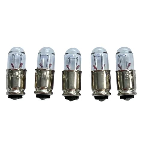 T-1 3/4 Midget Flange/Midget Grooved Miniature Bulb 28V 0.04A, Electrical Equipment Indicator Bulb