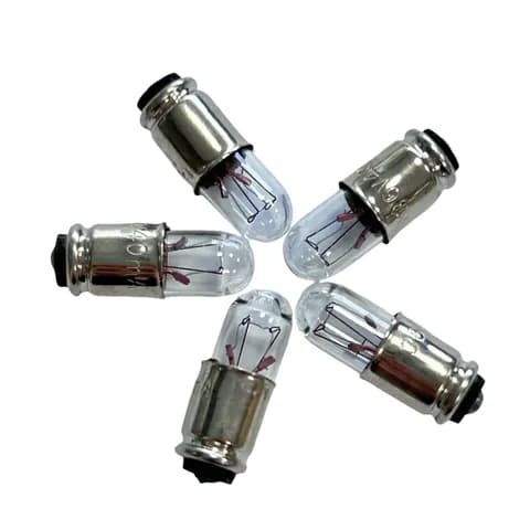 T-1 3/4 Midget Grooved MG6 Base 28V40mA, 36V30mA, 48V25mA 387/327 Aircraft, Marine Signal Indicator