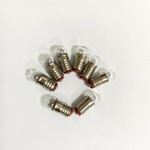 T1 3/4 E5.5 Base Mini Spherical Light Bulb 19V60mA for Model Toy Lighting