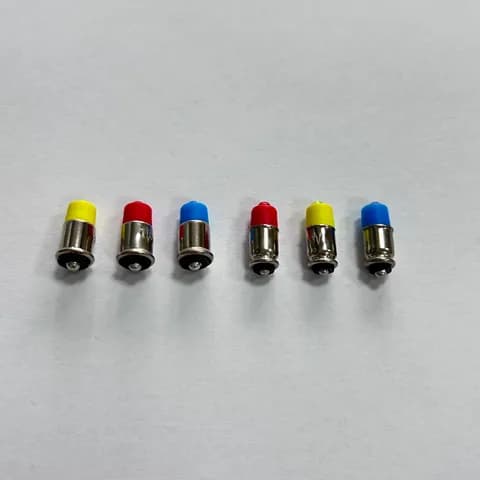 T1 3/4 Midget Grooved Midget Flanged MG6/MF6 24-30V LED Marine Color Signal Indicator Bulb