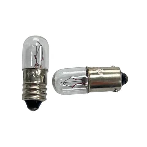 T10X28 BA9S Bayonet Base Marine Bulb 24V2W, 24V3W, 24V1.2W, 28V40mA Electrical Equipment Tubular Indicator Bulb