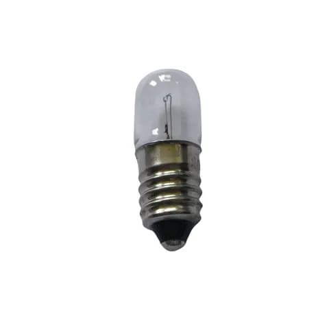 T10x28mm Tubular Miniature Incandescent Bulb 6V0.15A, 24V3W Equipment E10 Screw Base Indicating Bulb
