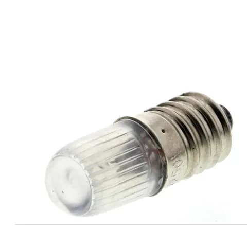 T10x28mm Wire Ended 220/240V Led Neon Device Button E10 Screw Base Indicator Bulb