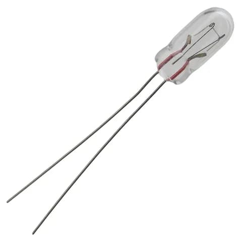 T1/2 Wire Ended Warm White Indicator Light Bulb 12v 1.2w