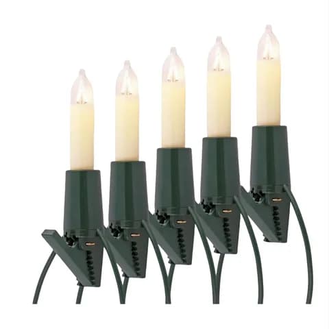 T15X105 E10 Candle Small Axis Bridge Bulb 12V3W, 8V3W, 16V3W Christmas Outdoor Light String Fairytale Bulb