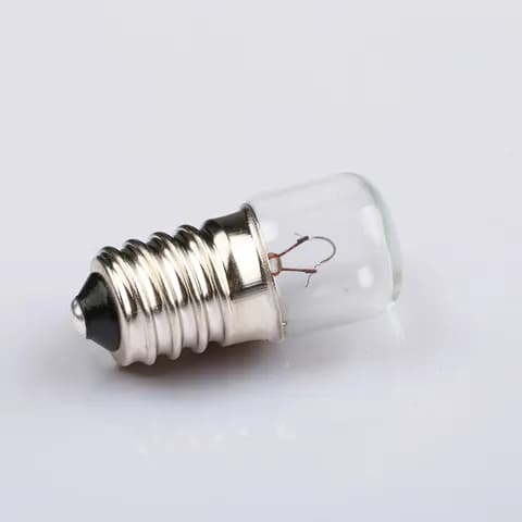 T16X35mm E14 Tubular Incandescent Bulb 60v 10W Indicator Bulb Salt Lamp Spare Bulb