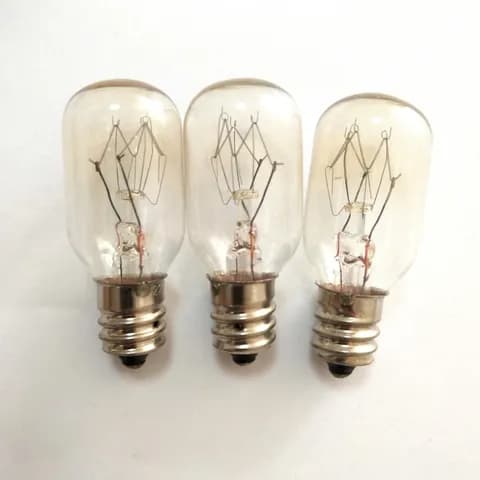 T20 E12 Tubular Incandescent Bulb 240V10W Microwave Oven Bulb Salt Lamp Decorative Bulb