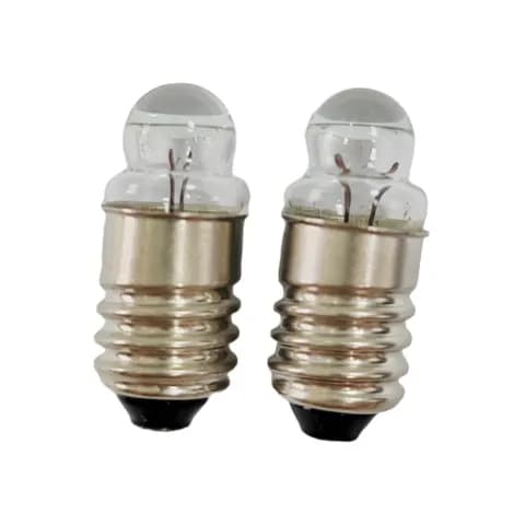 T9 E10 Spiral Base Mini Bulb 2.5V 0.3A Medical Flashlight Replacement Bulb