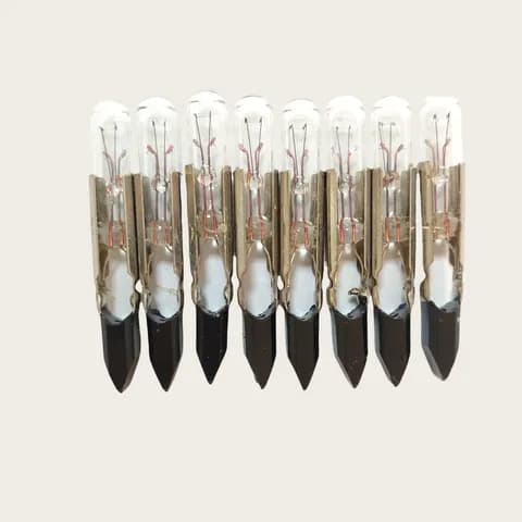 Telephone Indicator Light Bulb T6.8G 6.8X44 24V 90mA, 48V 50mA, 36V 30mA Equipment Indicator Light Bulb