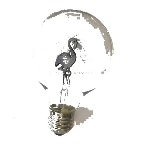 Birds Coconut Tree G80 Flame Light Bulb Party Decorations E26 Base Decorative Lighting Bulb Garden/birthday Decoration