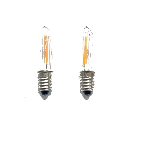 C6 LED Holiday Decoration Candle Bulb Warm White 1LED for Festival Decor