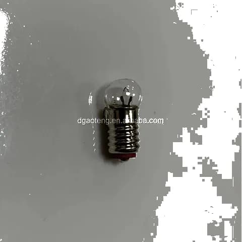 E5.5 Miniature Base 19V Warm White Incandescent Bulb for DIY Handmade Model Lighting