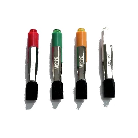 AT T6.8G Telephone Slide Base LED Indicator 24-30V AC/DC Red Yellow Green Warm White Light Signal Bulb