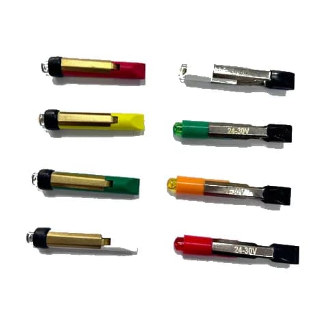 AT T6.8G Telephone Slide Base LED Indicator 24-30V AC/DC Marine Signal Bulb