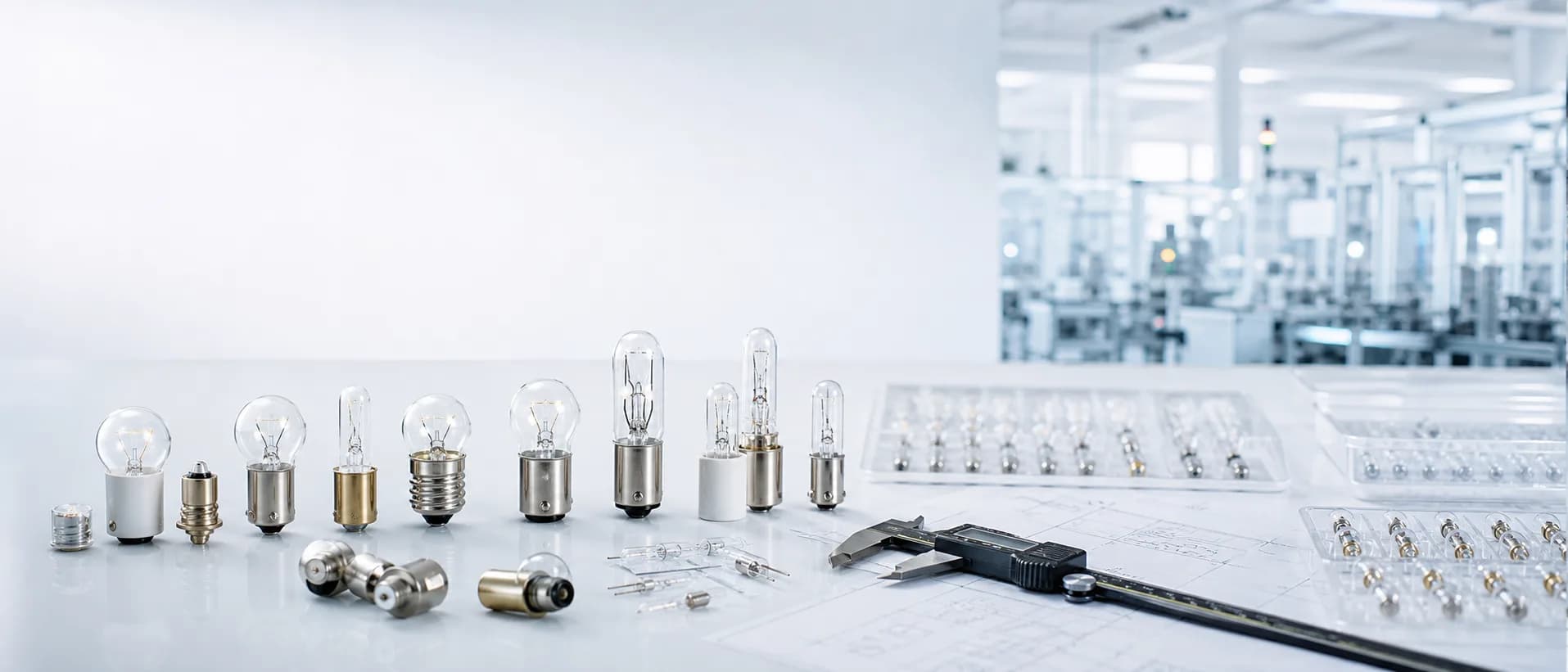 Bulb samples and specification sheet